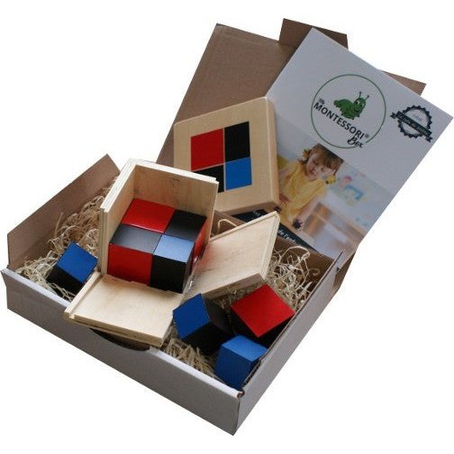 Cube du Binôme Montessori - MaMontessoriBox