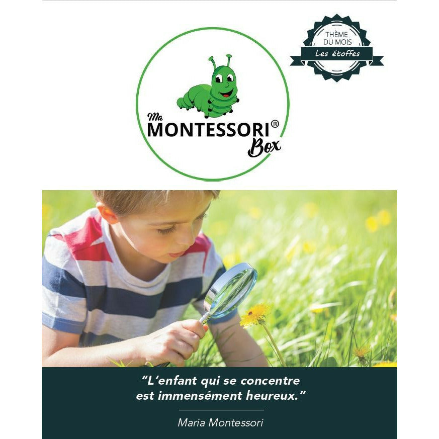 Étoffes de Couleurs Montessori - MaMontessoriBox