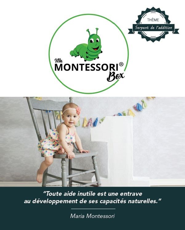 Serpent de l'Addition Montessori - MaMontessoriBox