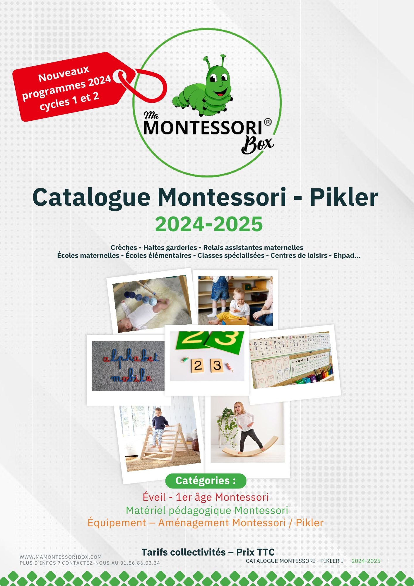 Catalogue Montessori enseignants 2024-2025