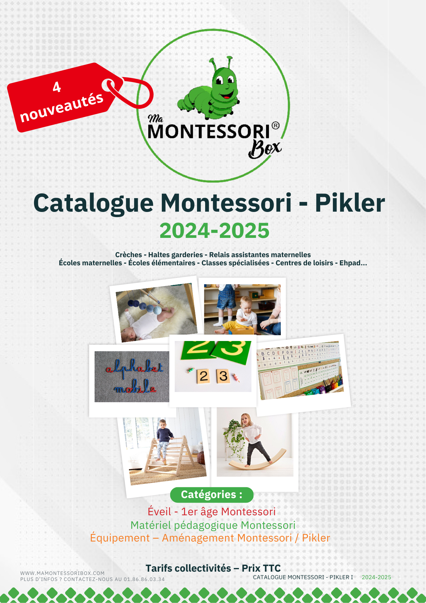 MATERIEL MONTESSORI CATALOGUE 2024-2025