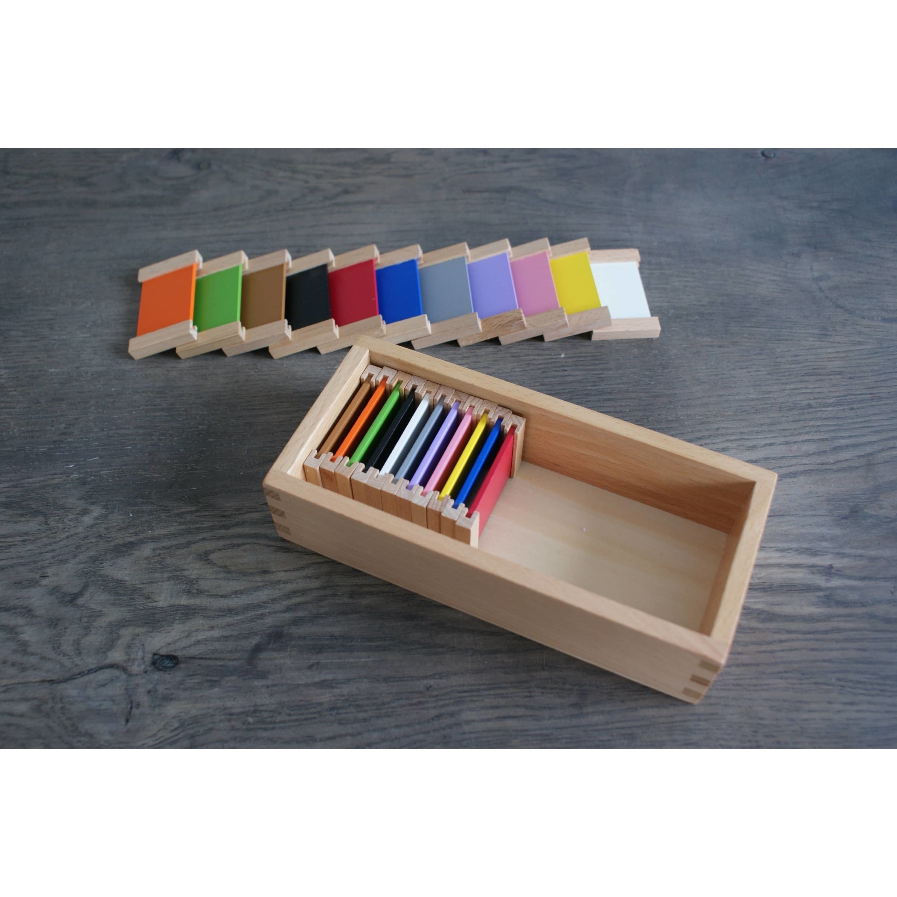 2ème Boîte de Couleurs Montessori - MaMontessoriBox