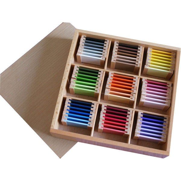 Boîte en tissu, ensemble complet - Matériel Montessori GAM 1MM033