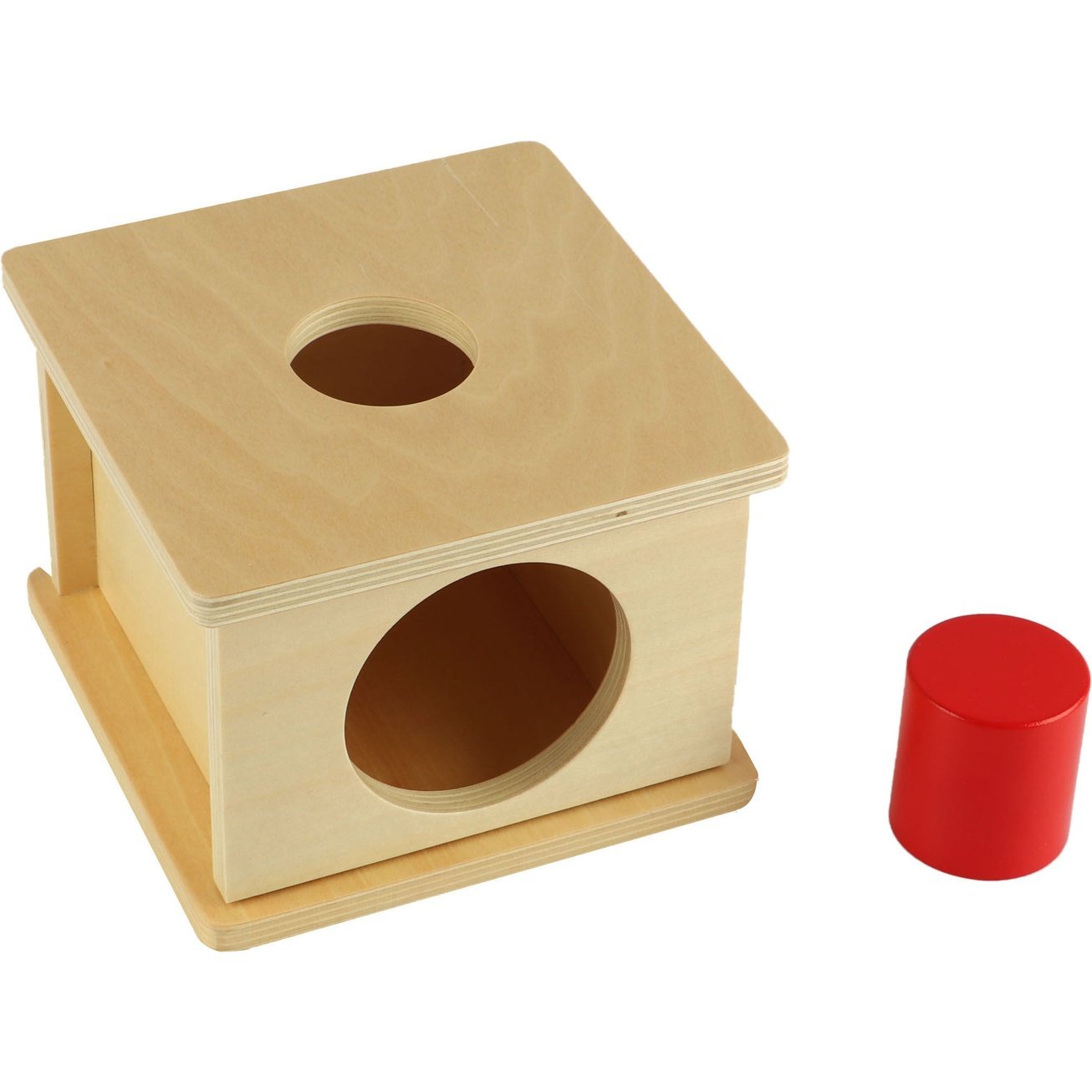 Boîte à forme cylindre Montessori - MaMontessoriBox