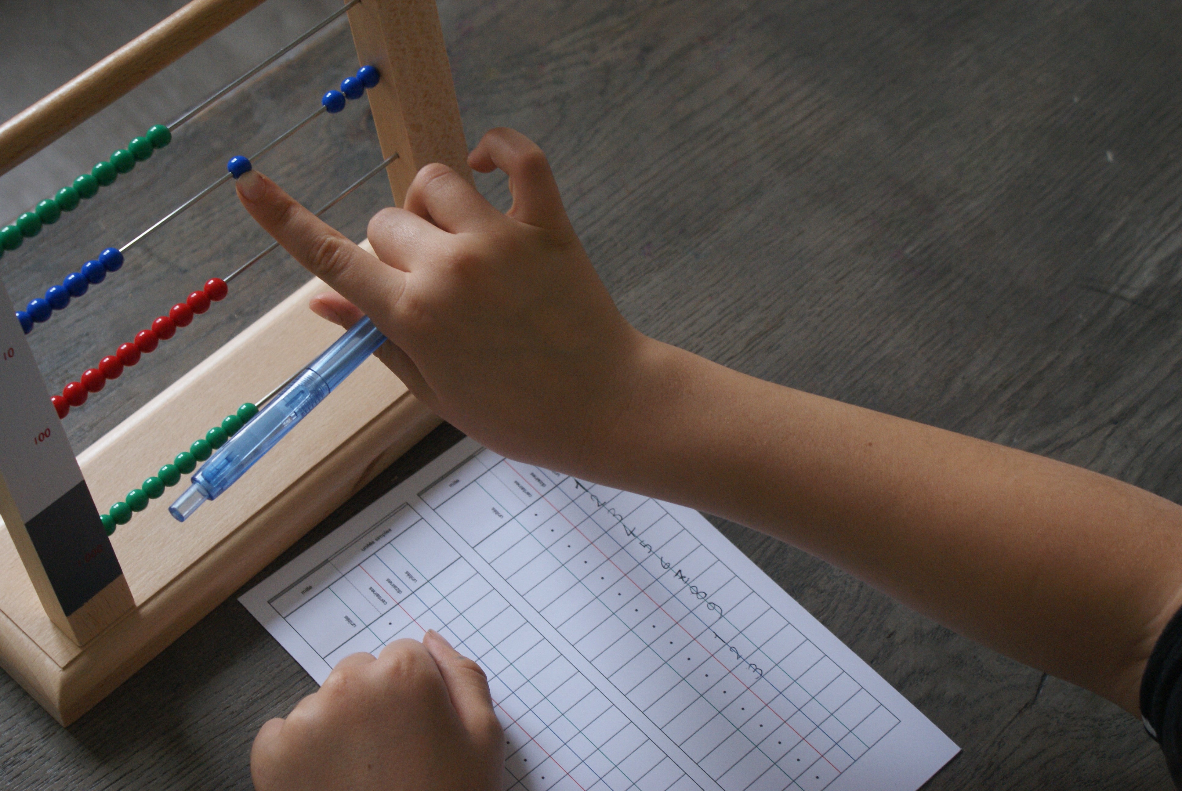 Boulier Montessori - MaMontessoriBox