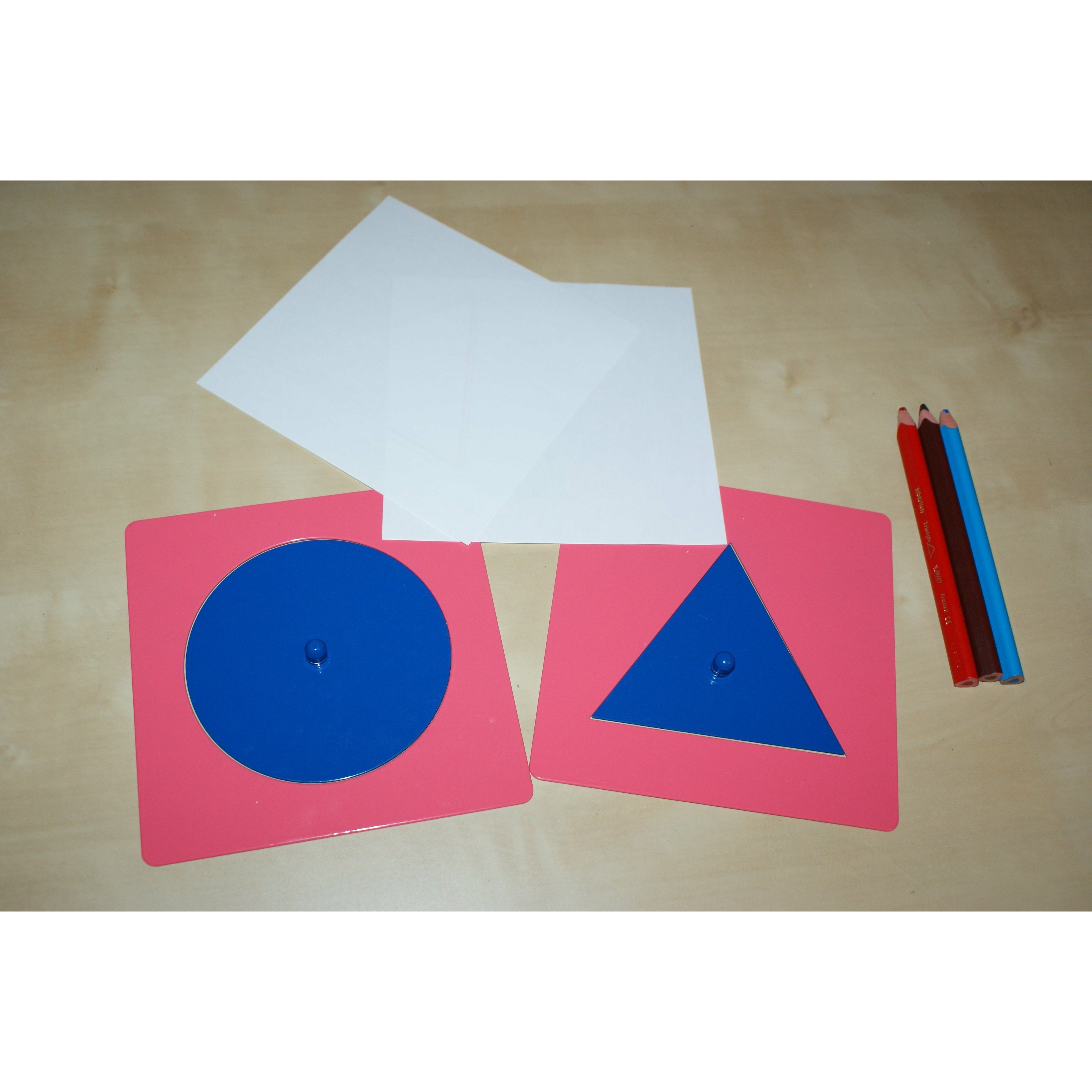 Formes à Dessin Métalliques Montessori - MaMontessoriBox