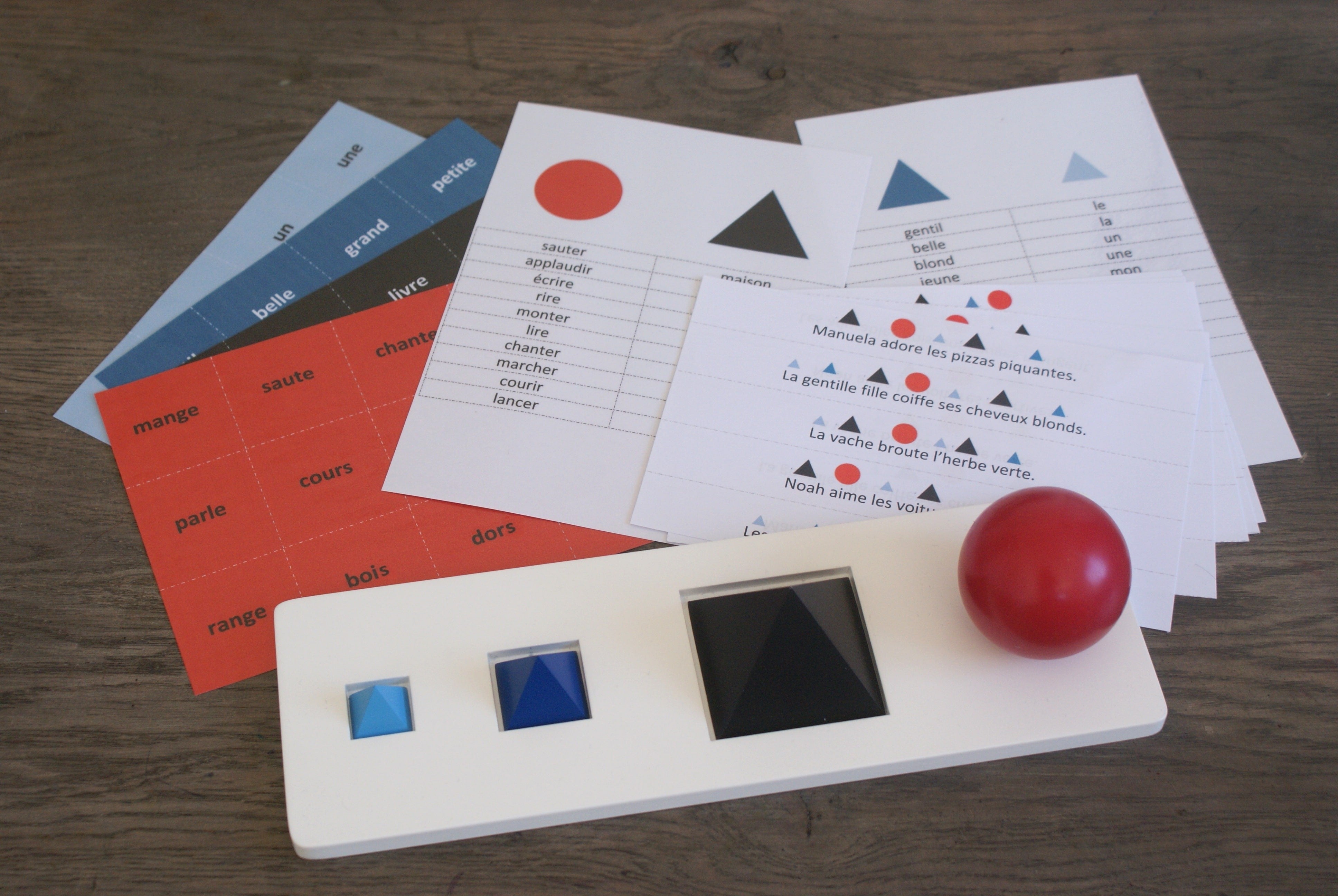 Grammaire Montessori - MaMontessoriBox