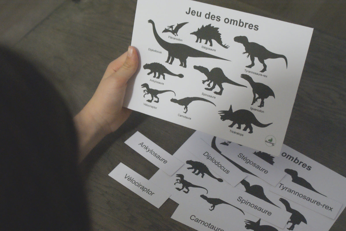 Jouet Dinosaure Magnétique à Empiler - Jeu Montessori Éducatif Pour Enfants 3 4 5 6 7 Ans