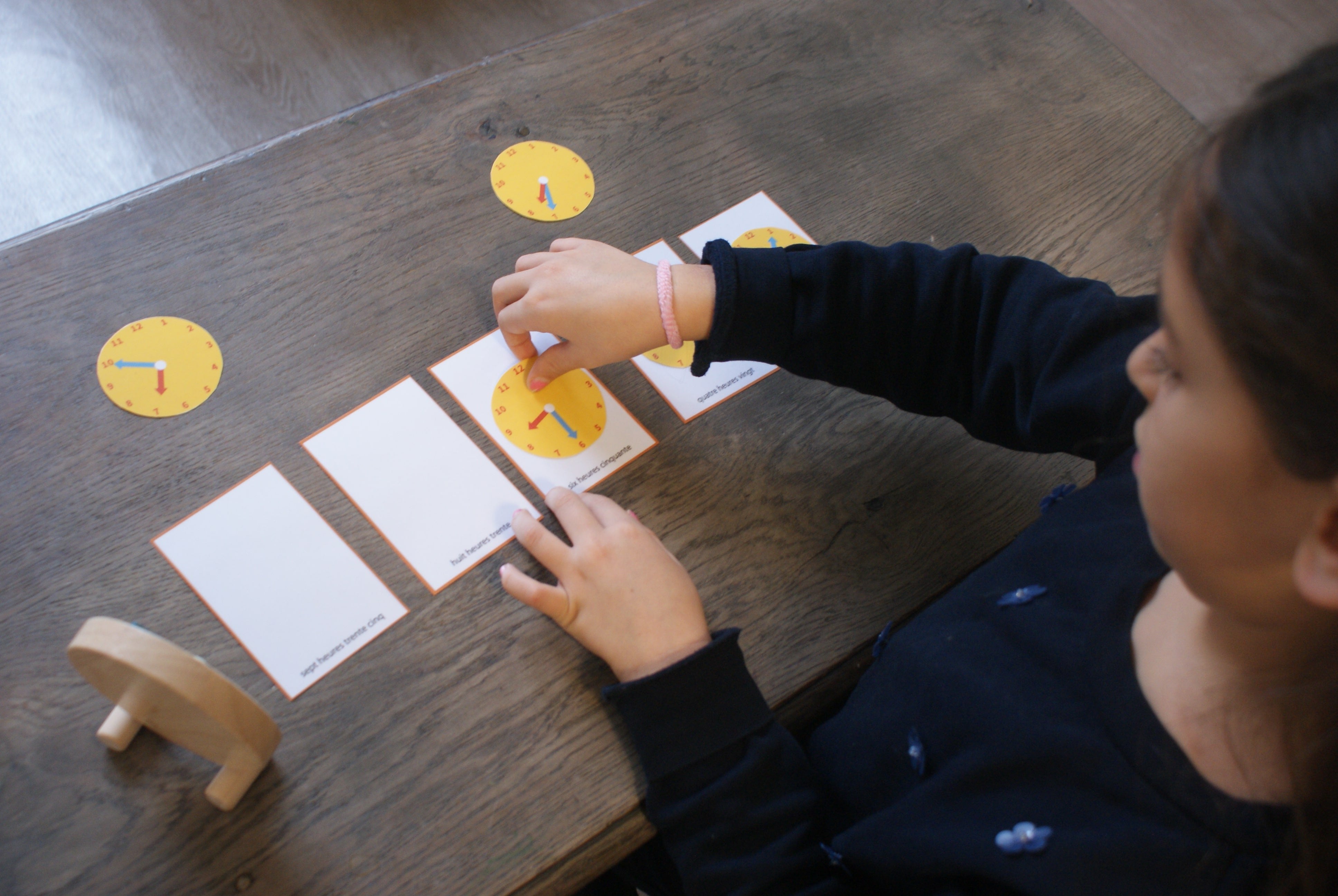 Horloge analogique Montessori - MaMontessoriBox