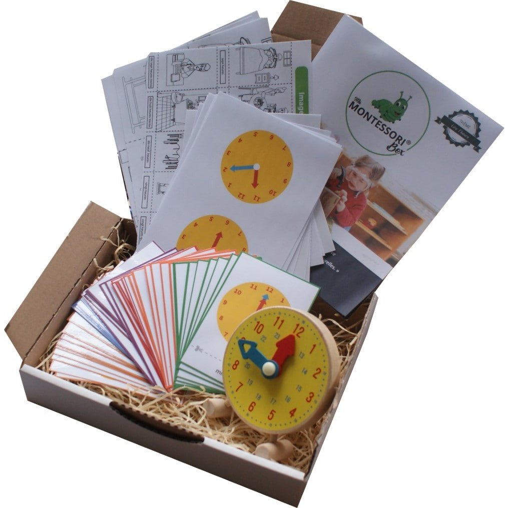 Horloge analogique Montessori - MaMontessoriBox