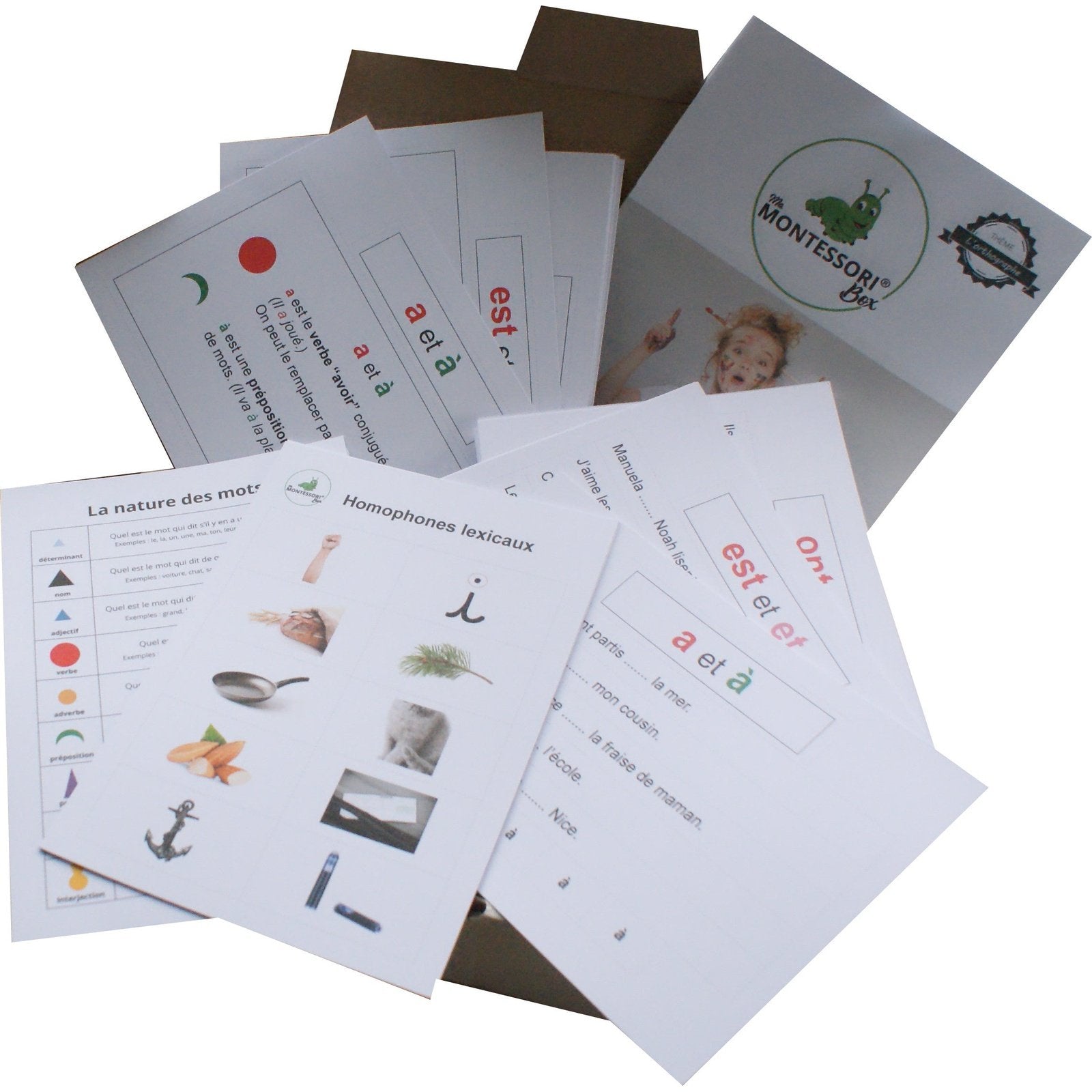 Orthographe Montessori - MaMontessoriBox