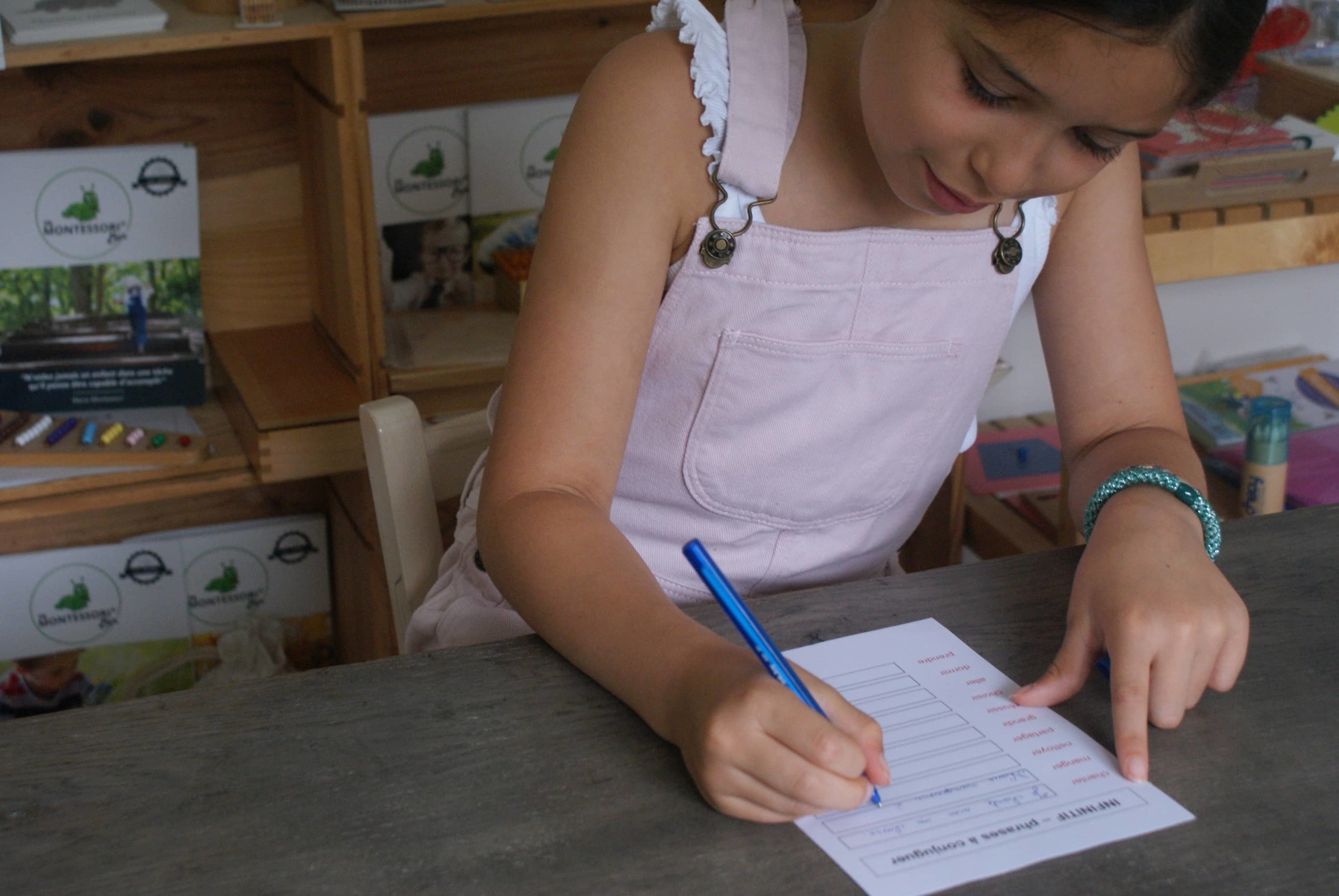 Conjugaison Montessori - MaMontessoriBox