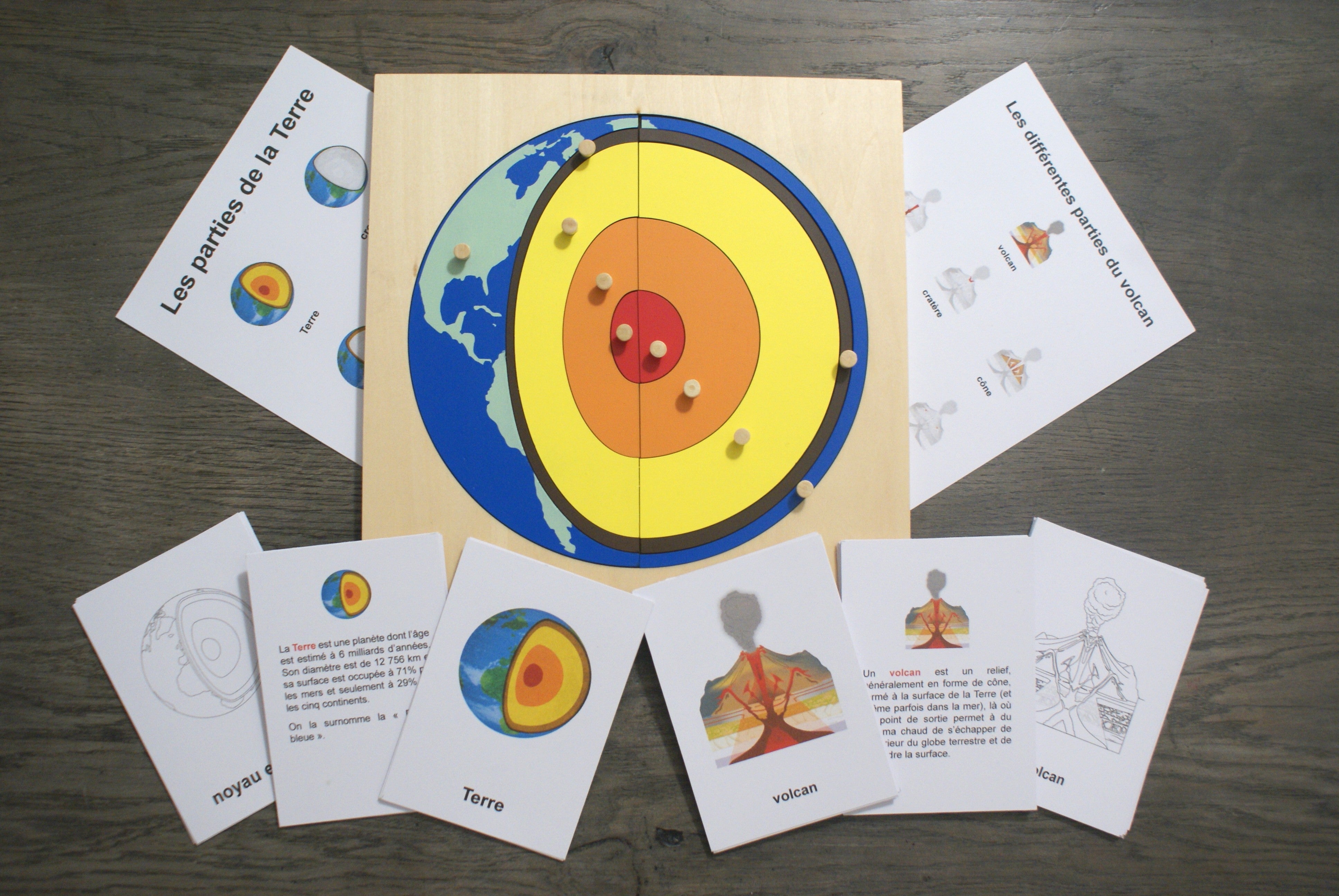 Géologie Montessori - MaMontessoriBox