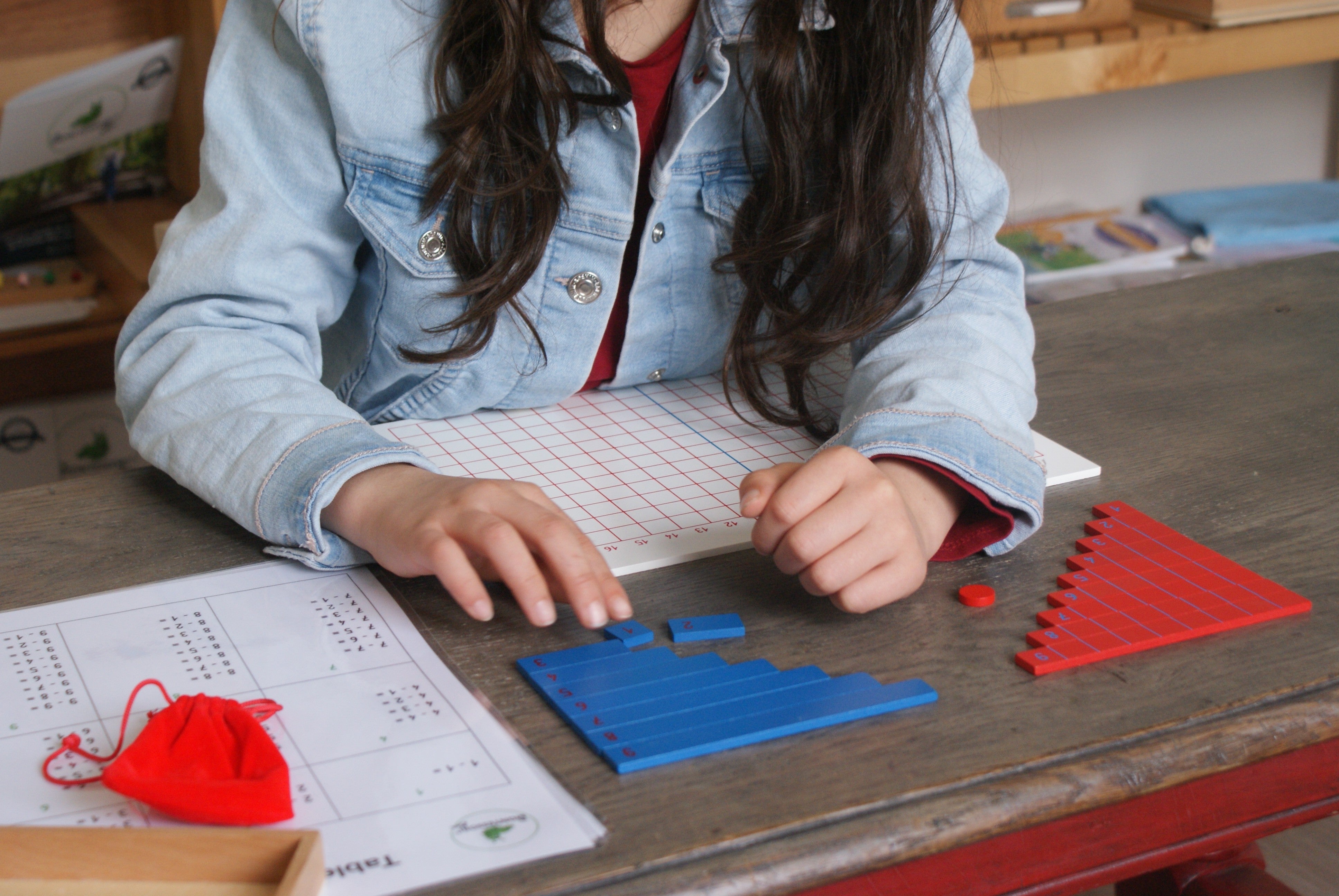 Soustraction Montessori - MaMontessoriBox