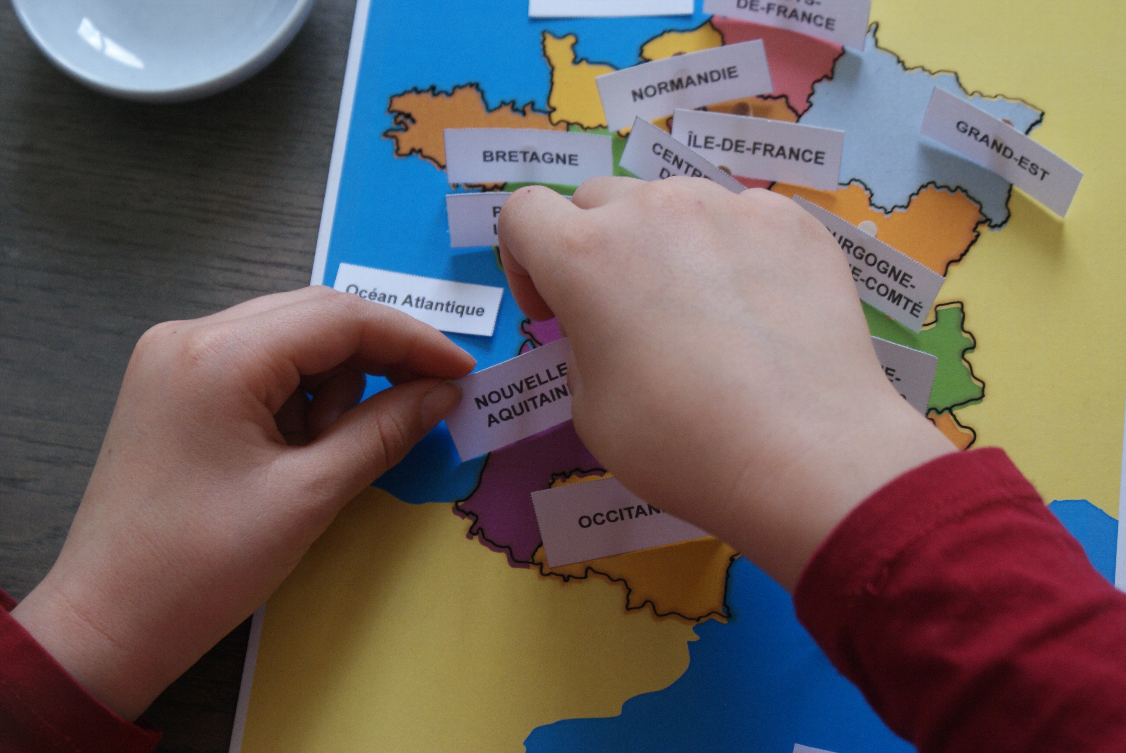 Puzzle de la France Montessori - MaMontessoriBox