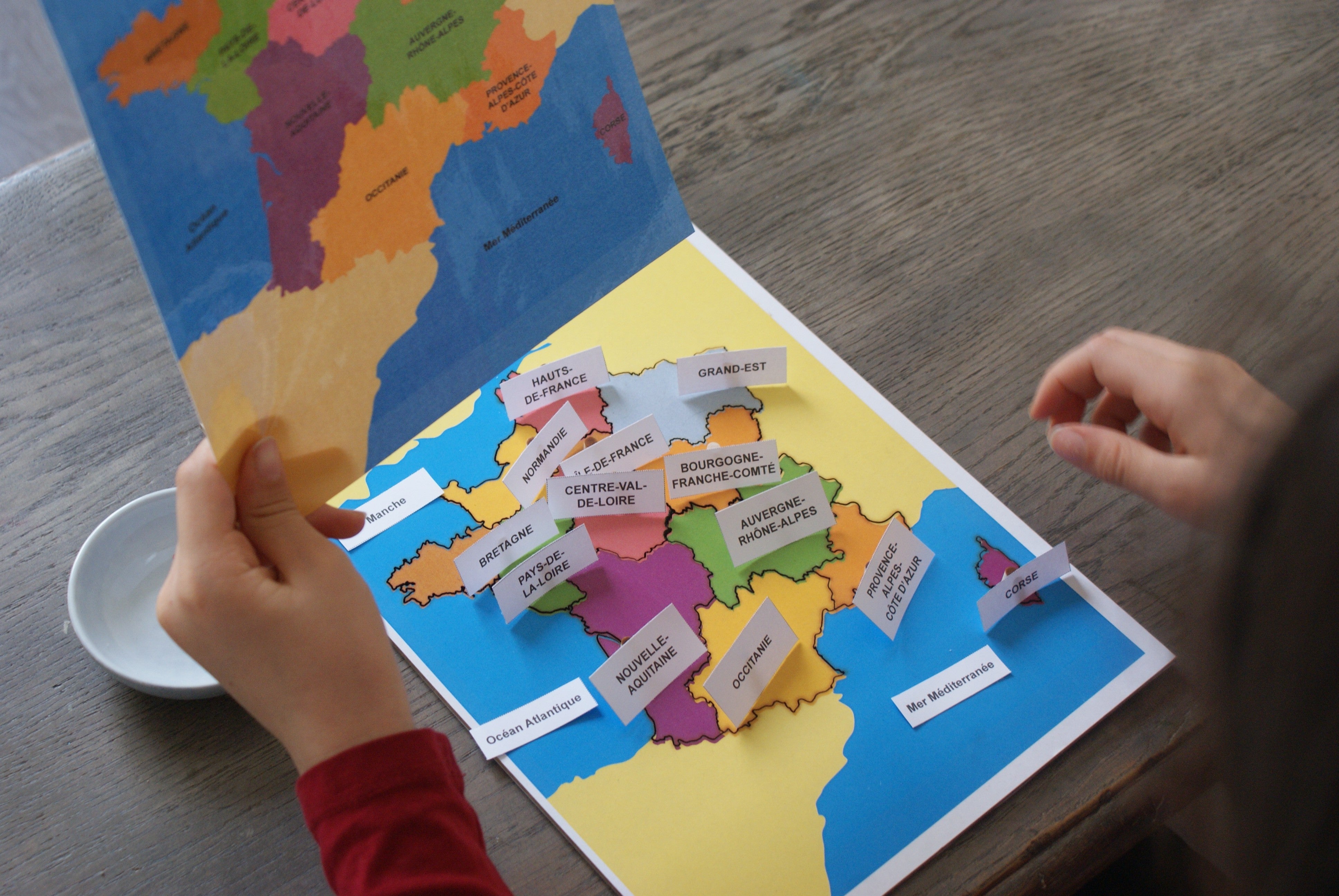 Puzzle de la France Montessori - MaMontessoriBox