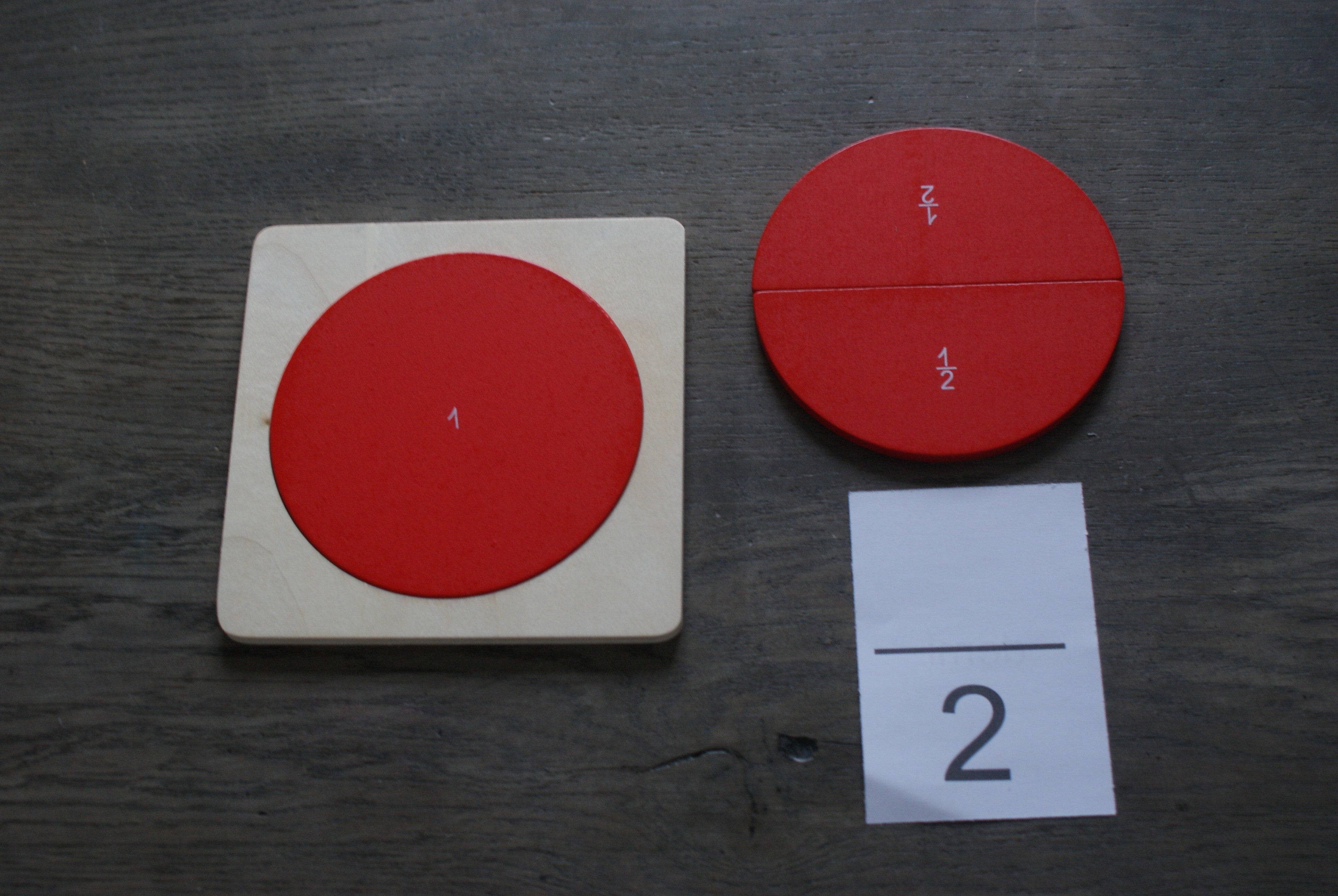 Fractions Montessori - MaMontessoriBox