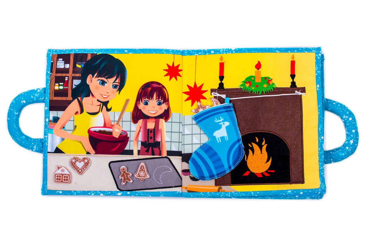 Livre d'éveil et activités Montessori - Hiver - MaMontessoriBox