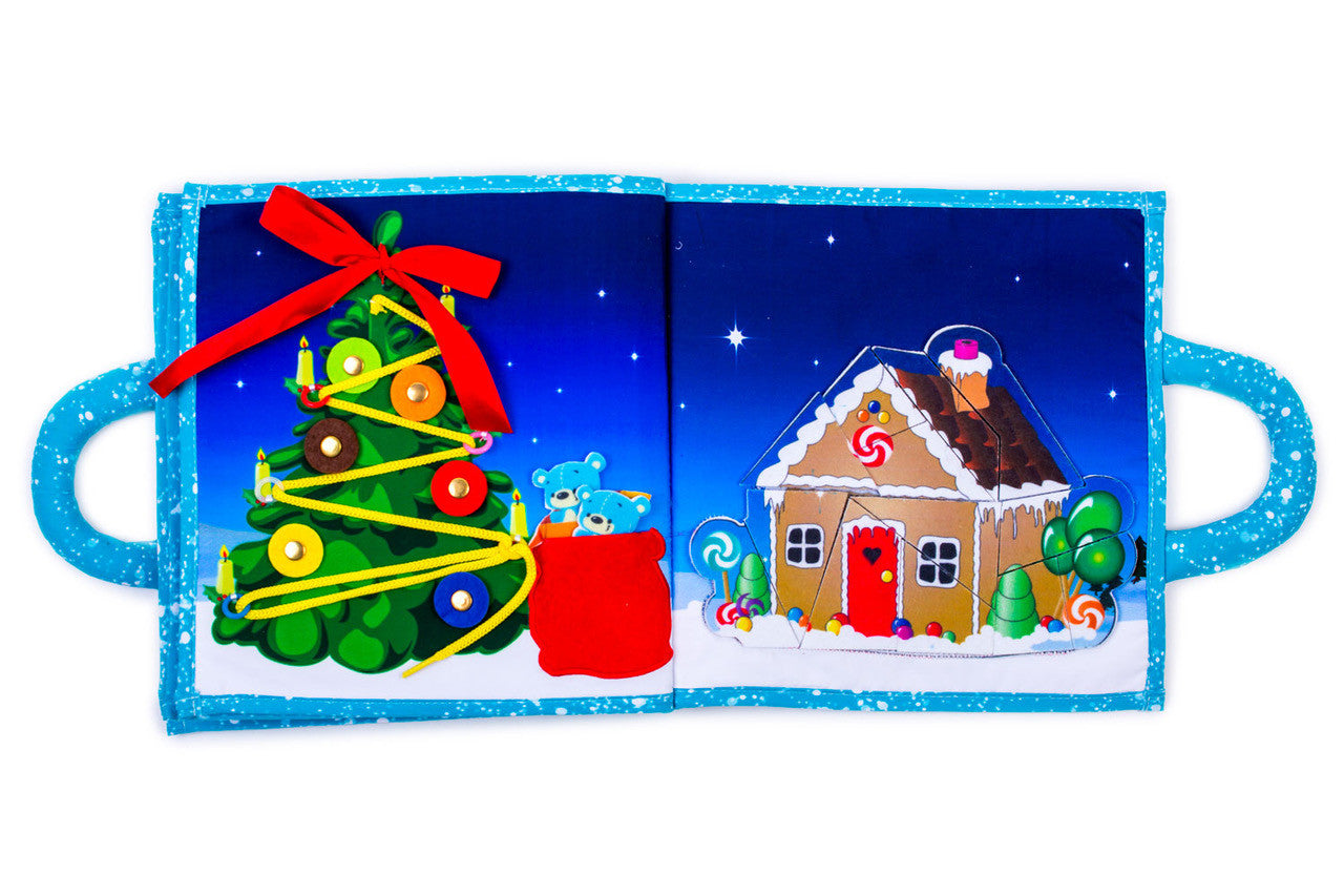 Livre d'éveil et activités Montessori - Hiver - MaMontessoriBox