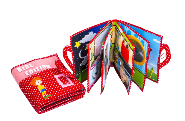 Livre d'éveil et activités Montessori - Fille - MaMontessoriBox