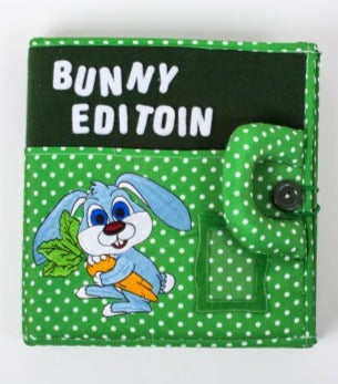 Livre d'éveil et activités Montessori - Lapin - MaMontessoriBox