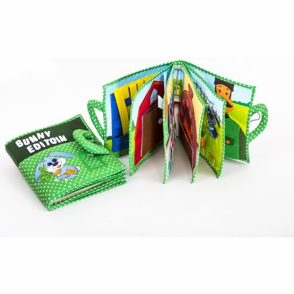 Livre d'éveil et activités Montessori - Lapin - MaMontessoriBox