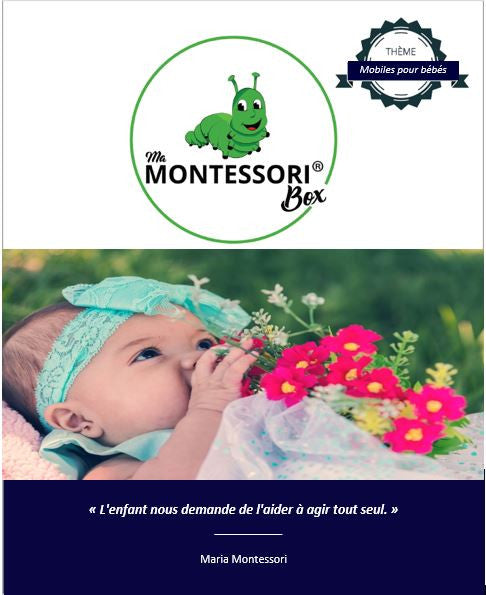 Mobiles Montessori pour bébés - MaMontessoriBox