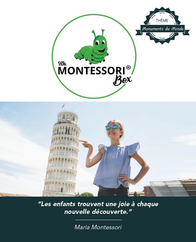 Monuments du monde Montessori - MaMontessoriBox