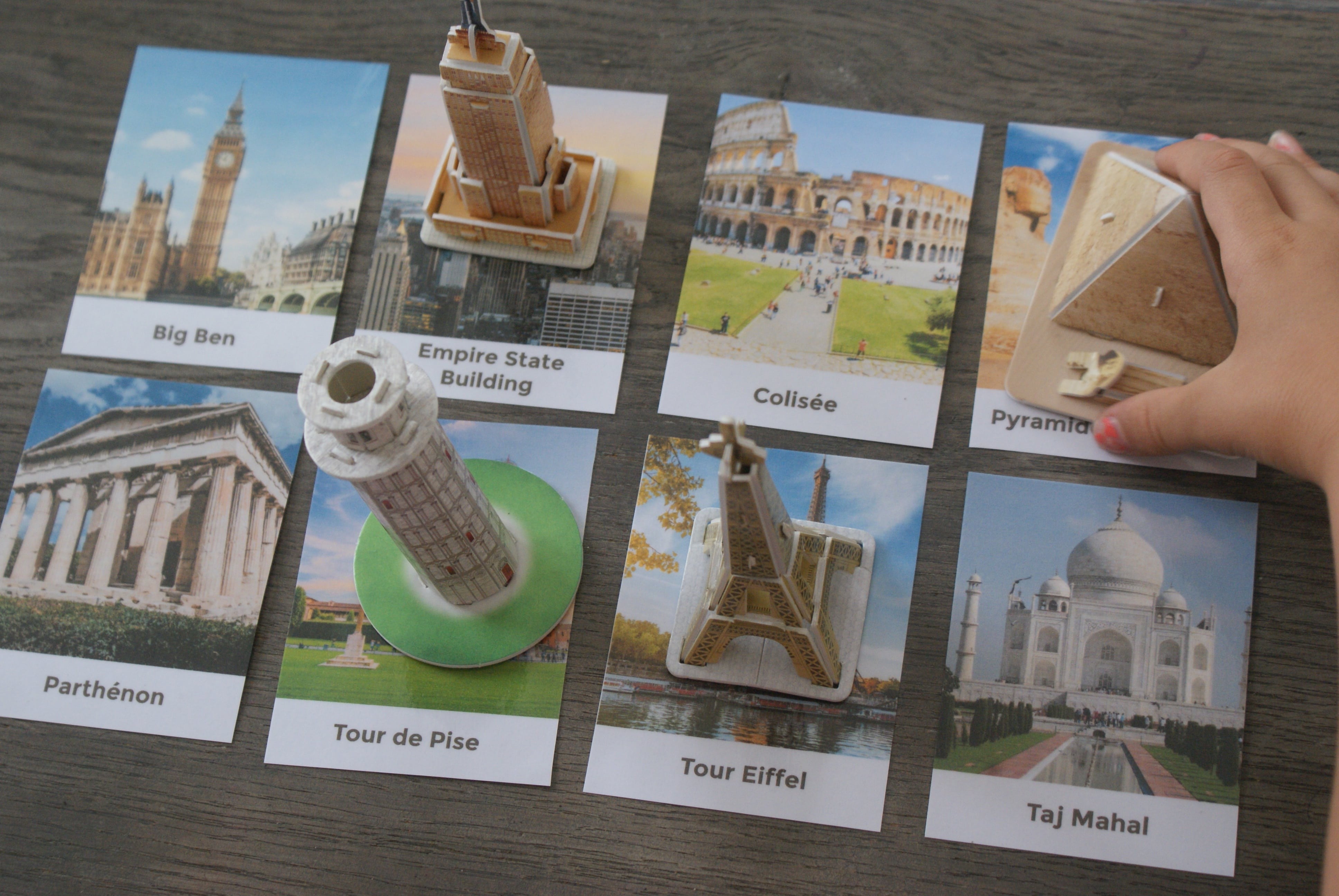 Monuments du monde Montessori - MaMontessoriBox