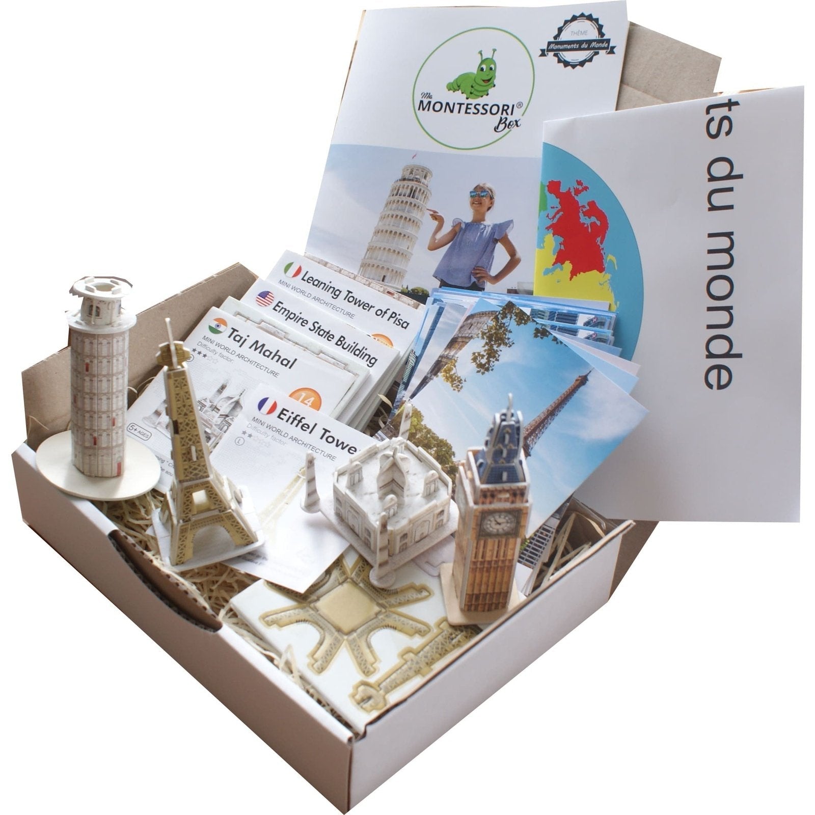 Monuments du monde Montessori - MaMontessoriBox