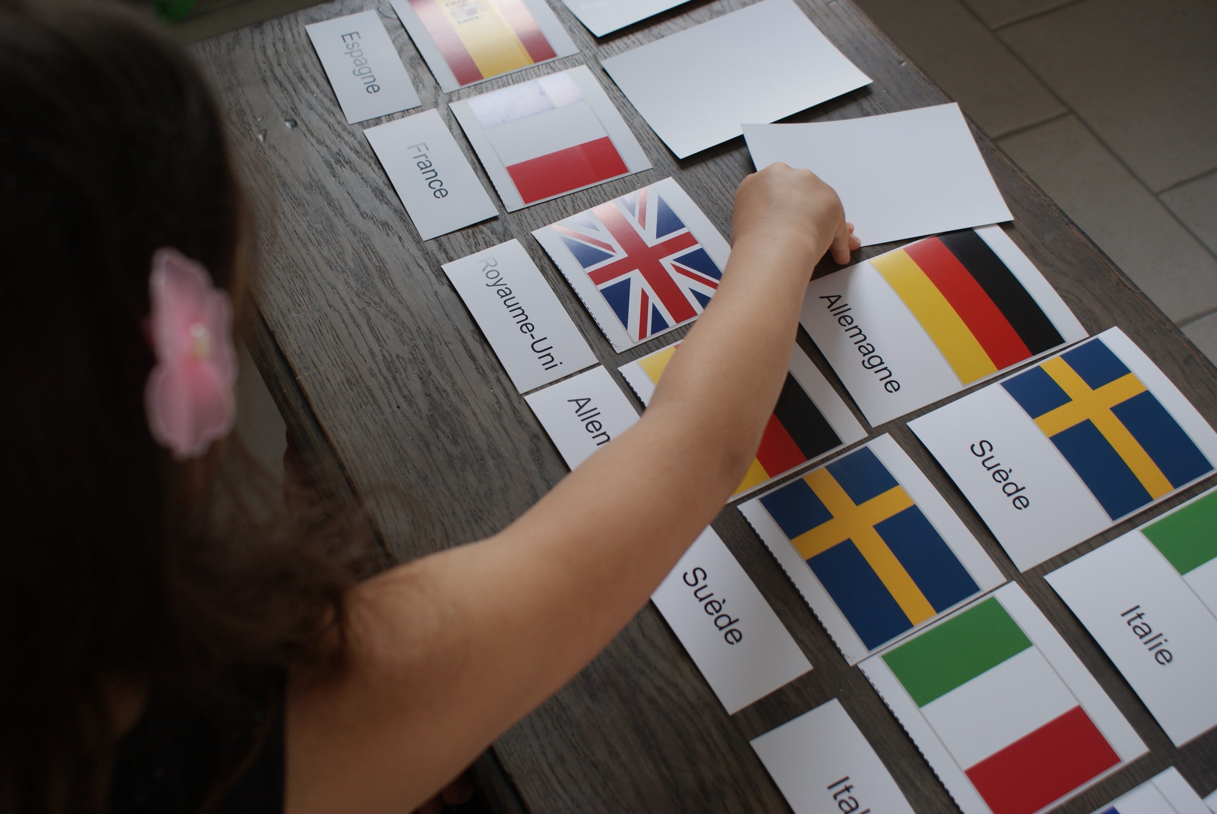 Pays et Drapeaux du Monde Montessori - MaMontessoriBox