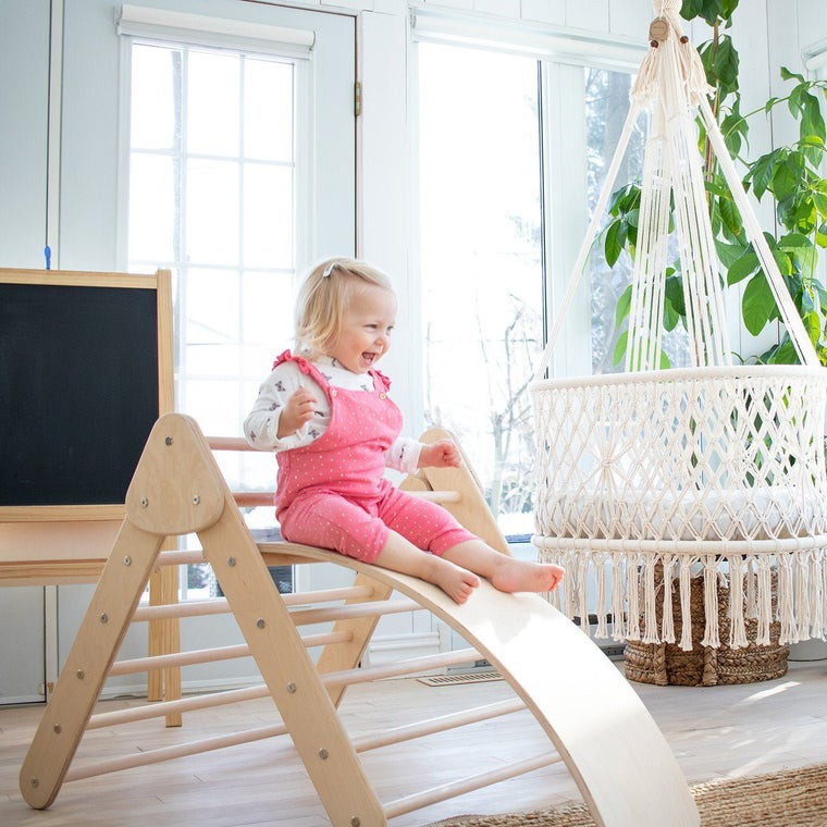 Petit Triangle d'escalade pliable - MaMontessoriBox