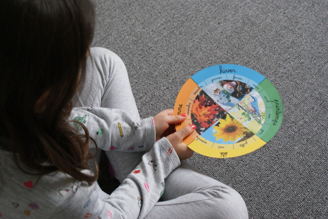 Poutre du Temps Montessori et Roues - MaMontessoriBox