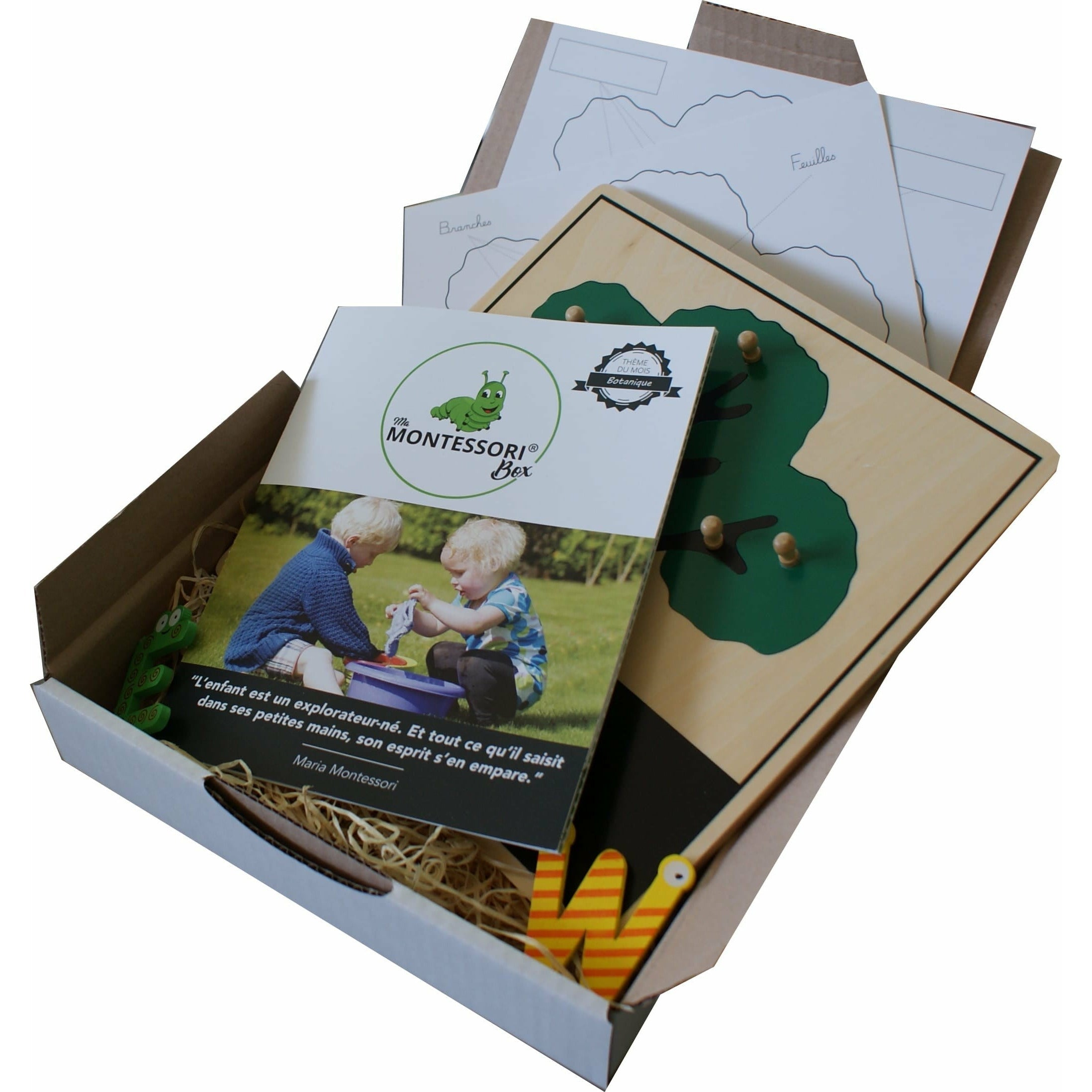 Puzzle Botanique de l'Arbre Montessori - MaMontessoriBox
