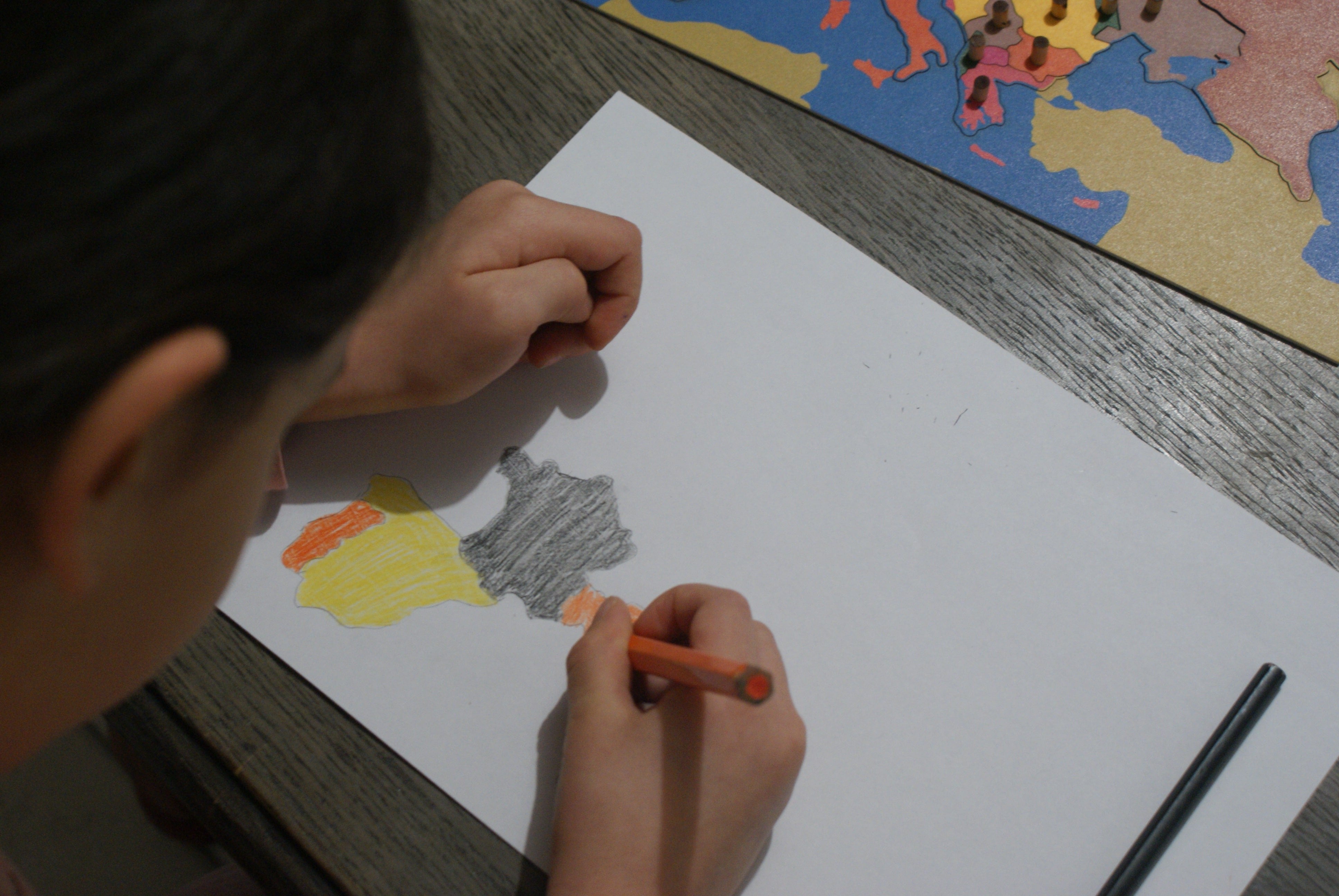 Puzzle du continent Europe Montessori - MaMontessoriBox