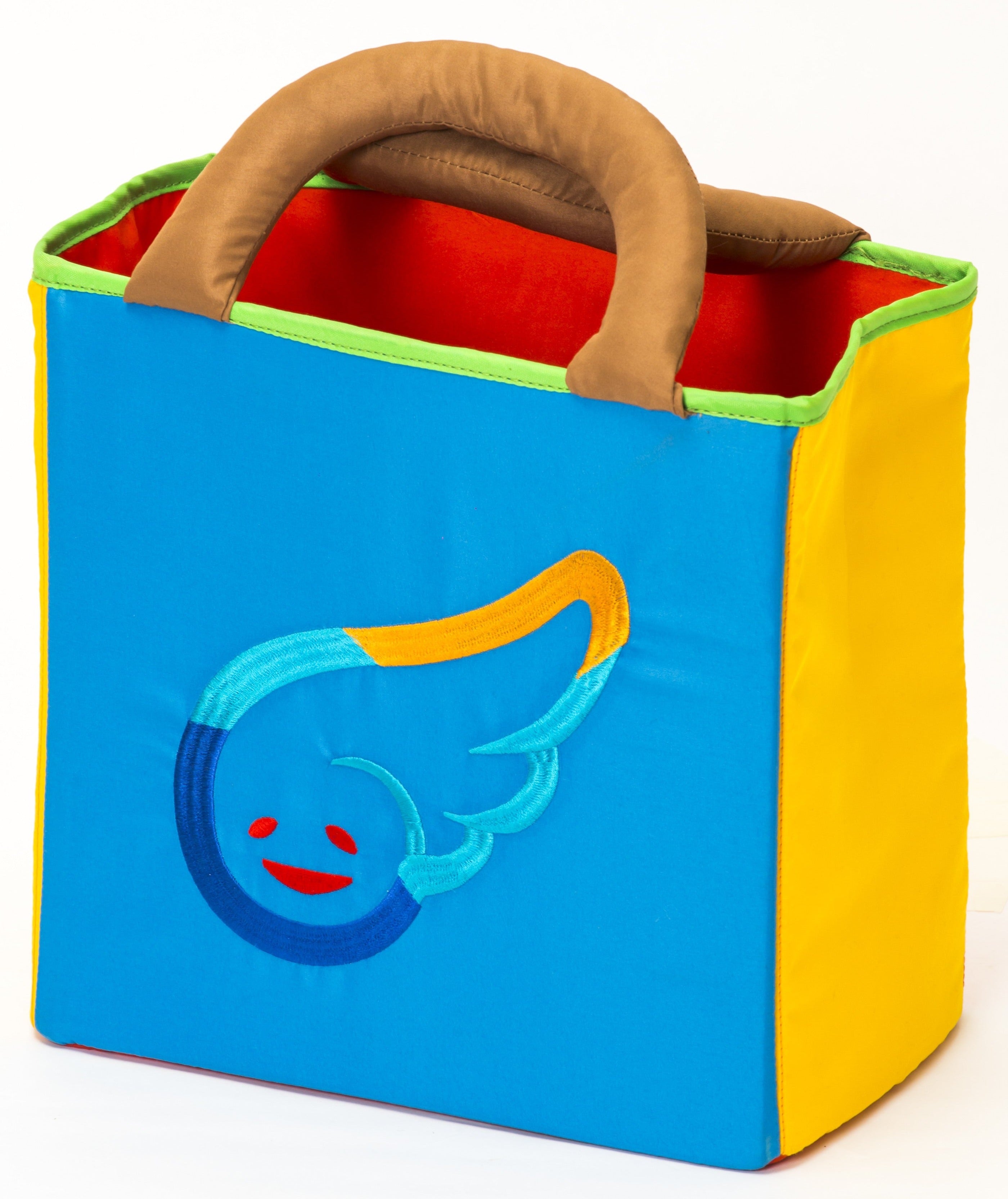 Sac rangement livres d'éveil et activités Montessori - MaMontessoriBox