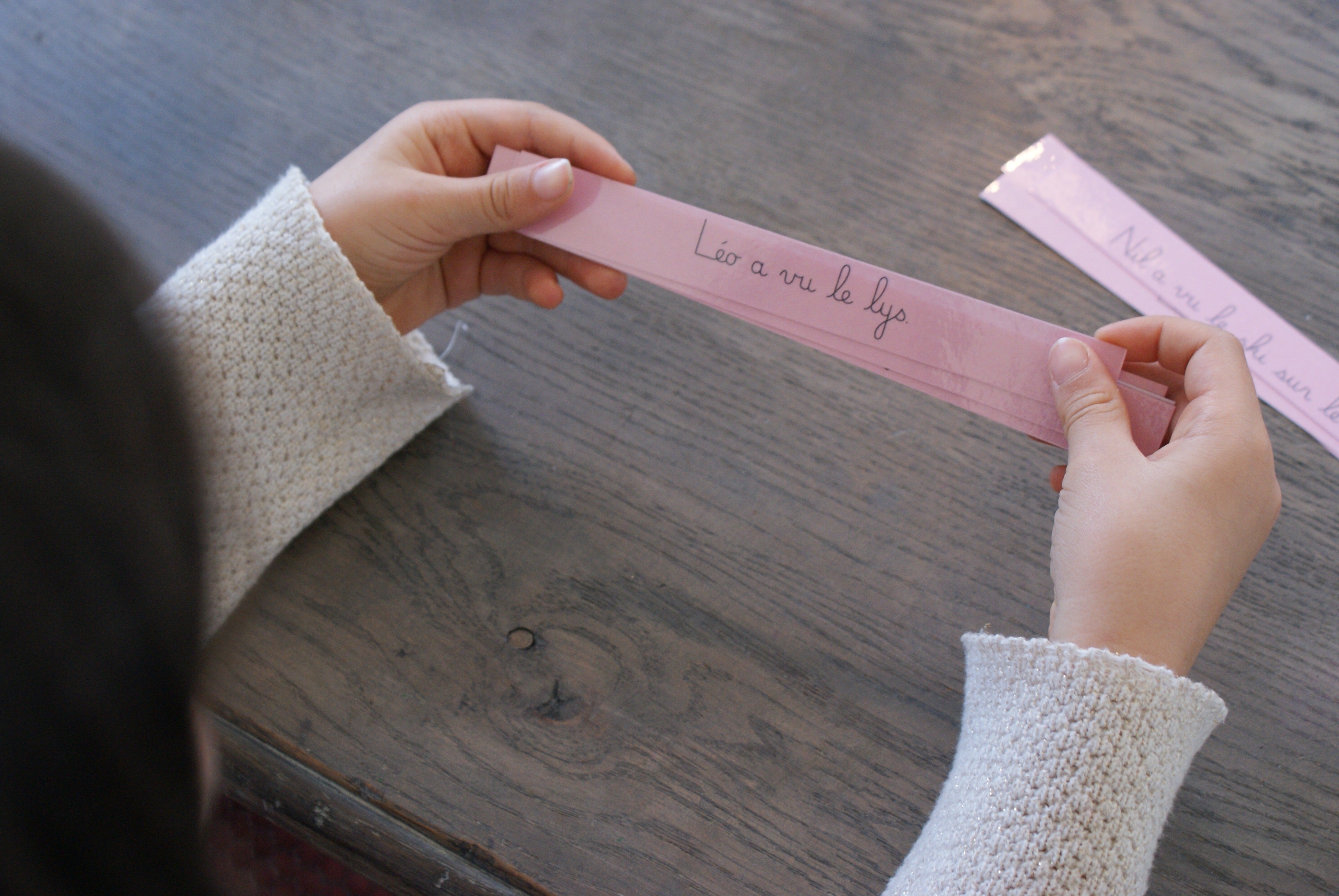 Séries de Lecture Montessori Cursives - MaMontessoriBox