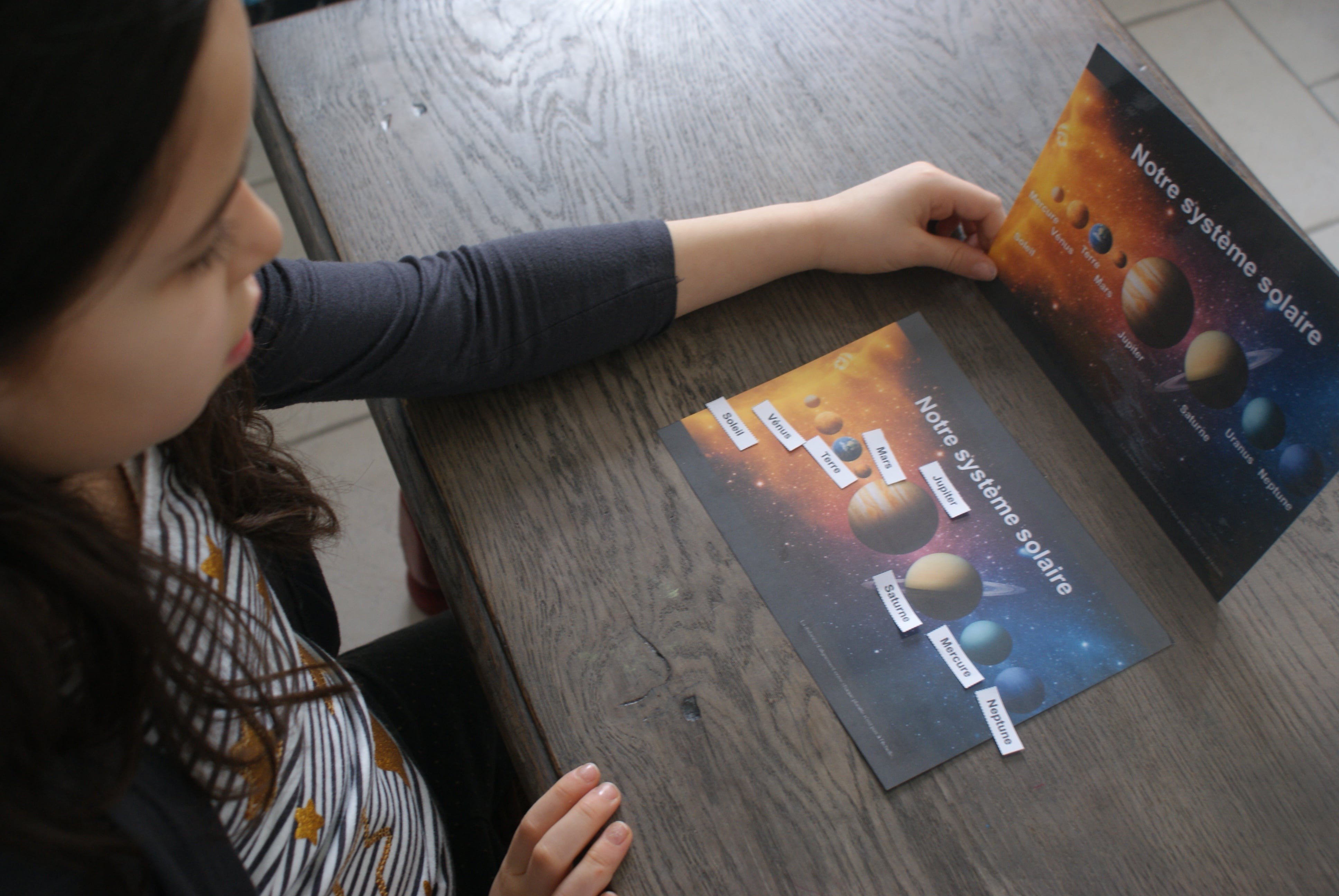 Système Solaire Montessori - MaMontessoriBox