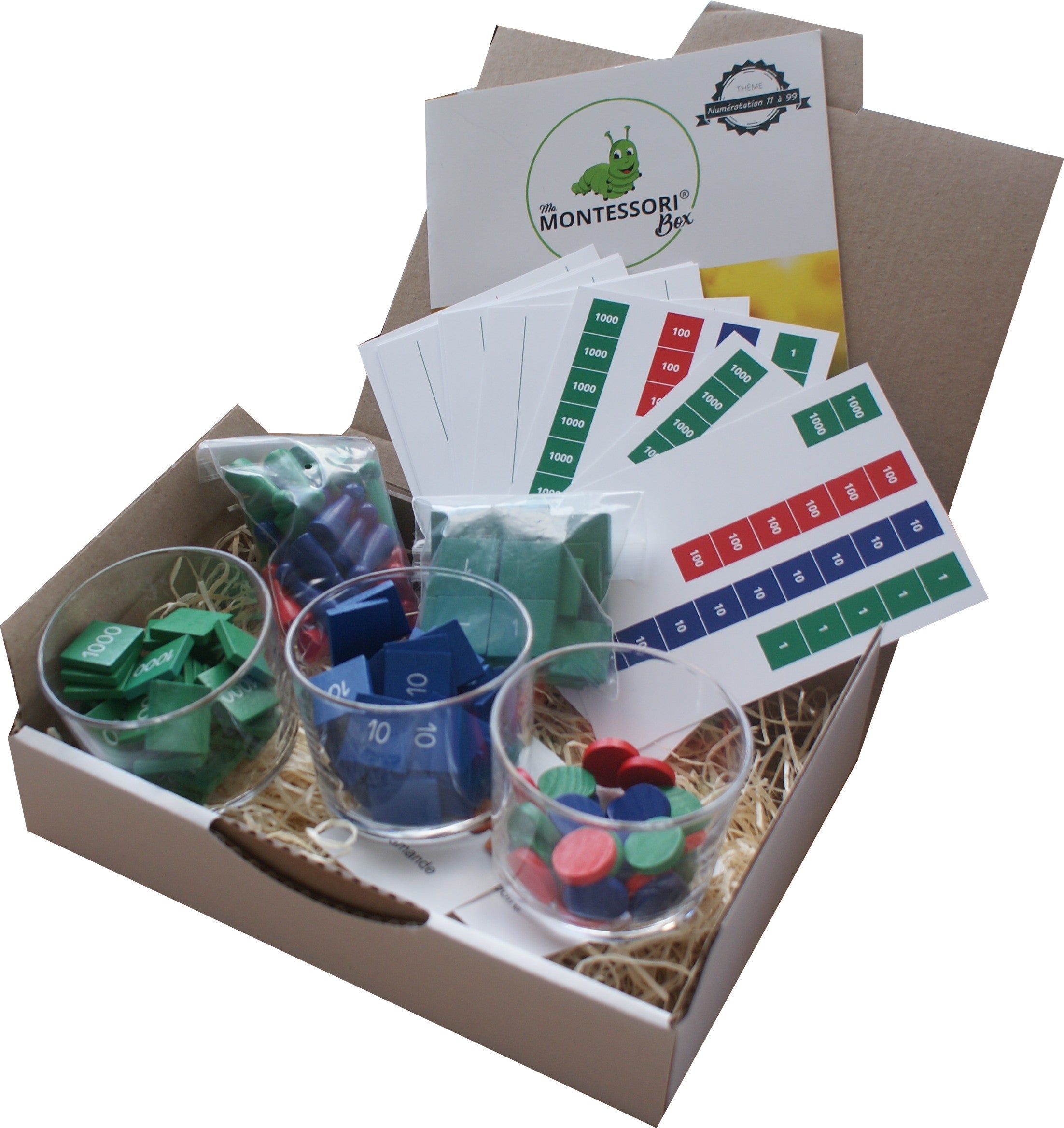 Timbres Mathématiques Montessori - MaMontessoriBox