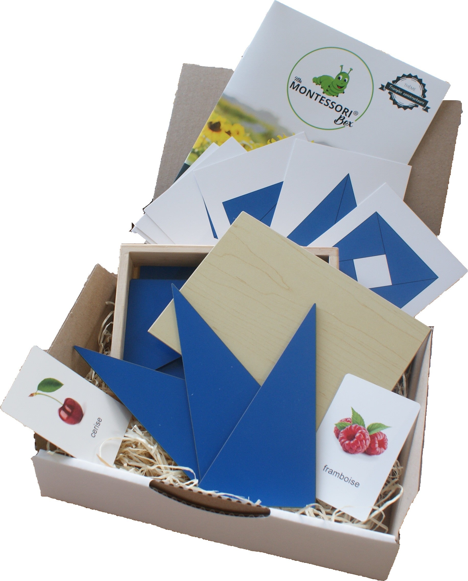 Triangles constructeurs Montessori - MaMontessoriBox