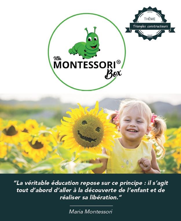 Triangles constructeurs Montessori - MaMontessoriBox