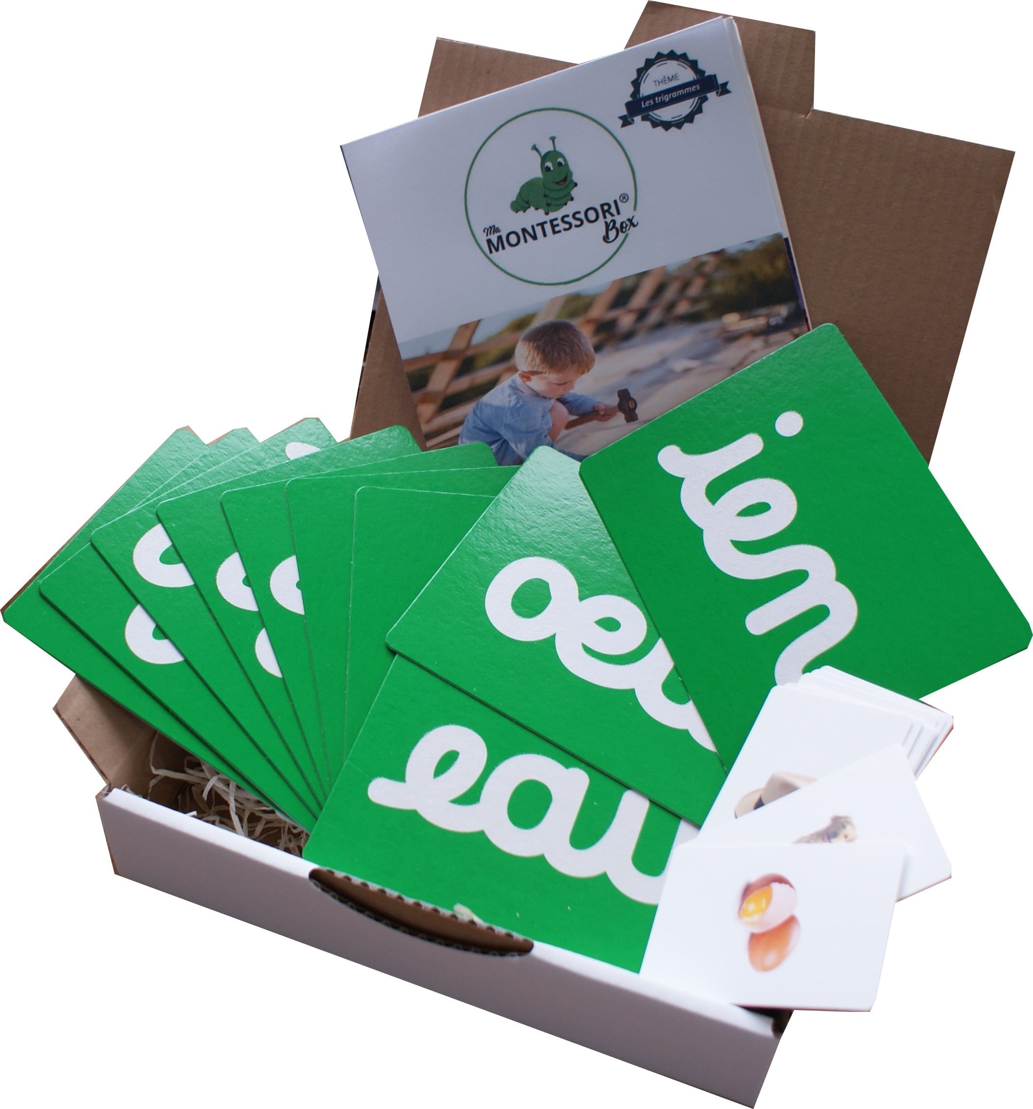 Trigrammes Rugueux Montessori - MaMontessoriBox