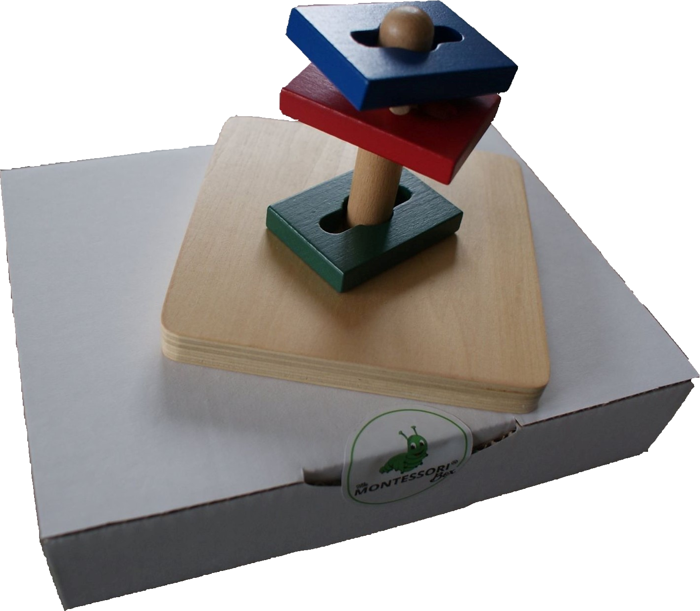 Encastrement vertical à niveaux Montessori - MaMontessoriBox