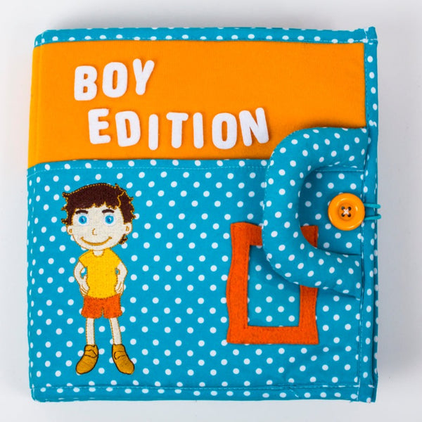 Livre Calme Boczif Montessori - Jouet Éducatif 10 Pages Pour Tout-Petits, Apprentissage Compétences Vie
